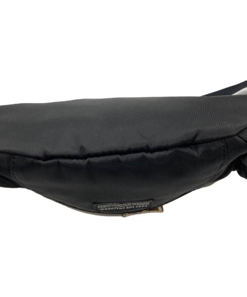 foot the coacher（フットザコーチャー）foot the coacher (フットザコーチャー) PORTER (ポーター) ウエストバッグ ブラックの古着・服飾アイテム