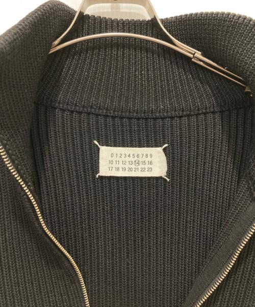 Martin Margiela14（マルタンマルジェラ14）Martin Margiela14 (マルタンマルジェラ14) ドライバーズニット ブラック サイズ:Sの古着・服飾アイテム