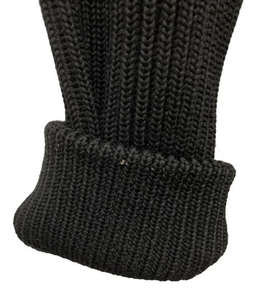 Martin Margiela14（マルタンマルジェラ14）Martin Margiela14 (マルタンマルジェラ14) ドライバーズニット ブラック サイズ:Sの古着・服飾アイテム