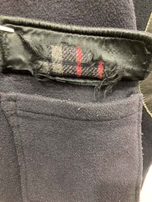 GLOVER ALL（グローバーオール）GLOVER ALL (グローバーオール) COMME des GARCONS JUNYA WATANABE MAN (コム デ ギャルソン ジュンヤ ワタナベ マン) ダッフルコート ブラック サイズ:Lの古着・服飾アイテム