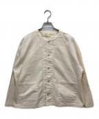 HARVESTYハーベスティー）の古着「8ozデニム アトリエ ジャケット」｜アイボリー