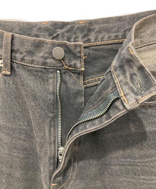 MONKEY TIME（モンキータイム）MONKEY TIME (モンキータイム) オーバーダイ デニム カーブ パンツ ブラウン サイズ:Mの古着・服飾アイテム