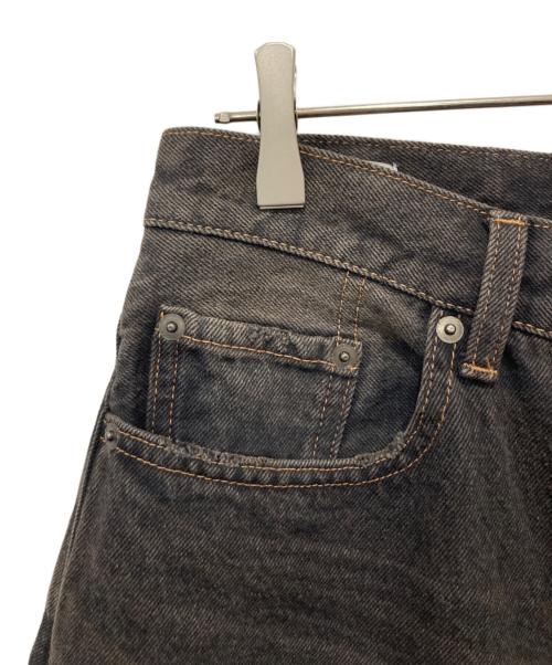 MONKEY TIME（モンキータイム）MONKEY TIME (モンキータイム) オーバーダイ デニム カーブ パンツ ブラウン サイズ:Mの古着・服飾アイテム