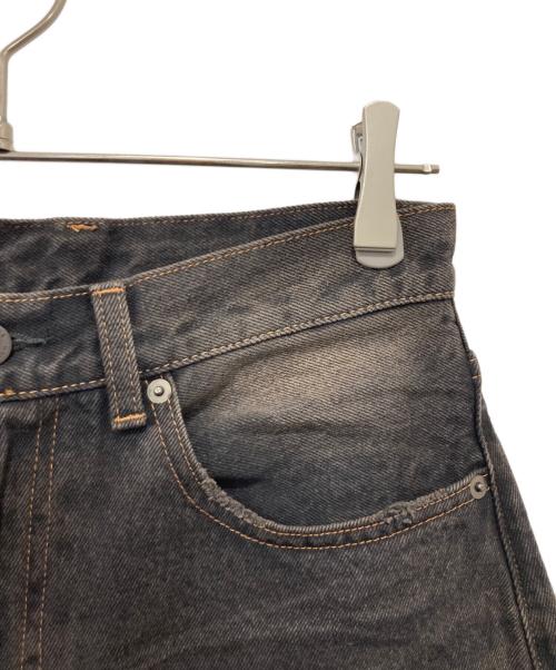 MONKEY TIME（モンキータイム）MONKEY TIME (モンキータイム) オーバーダイ デニム カーブ パンツ ブラウン サイズ:Mの古着・服飾アイテム