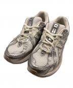 NEW BALANCEニューバランス）の古着「ローカットスニーカー」｜ホワイト×グリーン