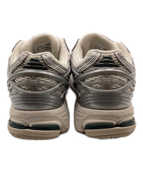 NEW BALANCE（ニューバランス）NEW BALANCE (ニューバランス) ローカットスニーカー ホワイト×グリーン サイズ:27の古着・服飾アイテム