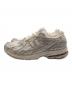NEW BALANCE (ニューバランス) ローカットスニーカー ホワイト×グリーン サイズ:27：7000円