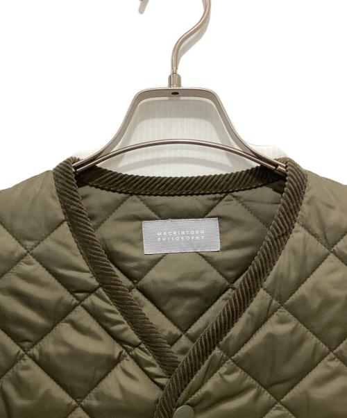 MACKINTOSH PHILOSOPHY（マッキントッシュ フィロソフィー）MACKINTOSH PHILOSOPHY (マッキントッシュ フィロソフィー) キルティングジャケット カーキ サイズ:5の古着・服飾アイテム