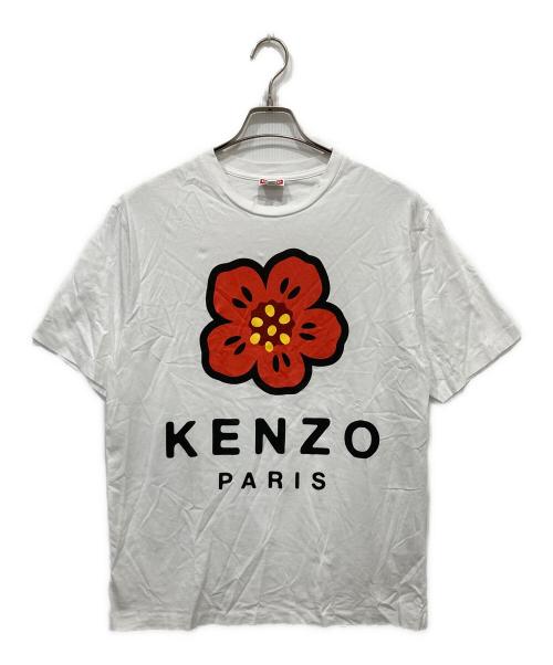 KENZO（ケンゾー）KENZO (ケンゾー) BOKE FLOWER S/S T-SHIRT ホワイト サイズ:Mの古着・服飾アイテム