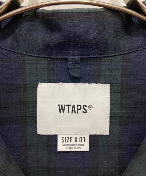 WTAPS（ダブルタップス）WTAPS (ダブルタップス) WCPO LS RIPSTOP COOL MAX ネイビー サイズ:1の古着・服飾アイテム