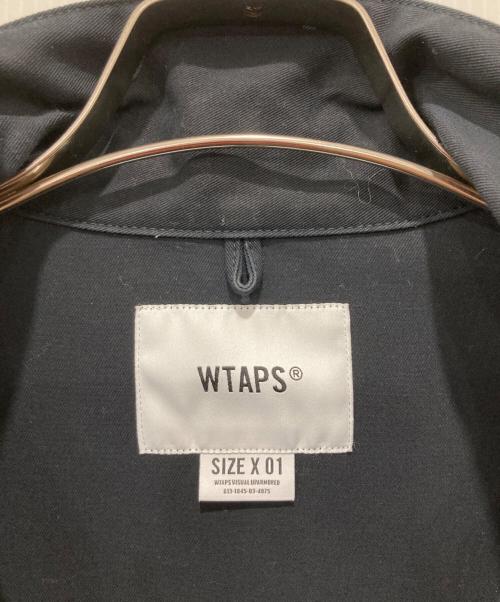 WTAPS（ダブルタップス）WTAPS (ダブルタップス) BUDS LS SHIRT ネイビー サイズ:1の古着・服飾アイテム