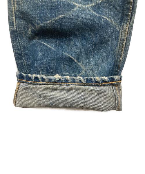 n(n) by NUMBER (N)INE（エヌエヌバイナンバーナイン）n(n) by NUMBER (N)INE (エヌエヌバイナンバーナイン) ダメージ加工ダーツデニムパンツ インディゴ サイズ:2の古着・服飾アイテム