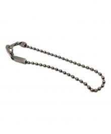 JAM HOME MADE&ready made（ジャムホームメイドアンドレディーメイド）の古着「ボールチェーンウォレットチェーン」｜シルバー