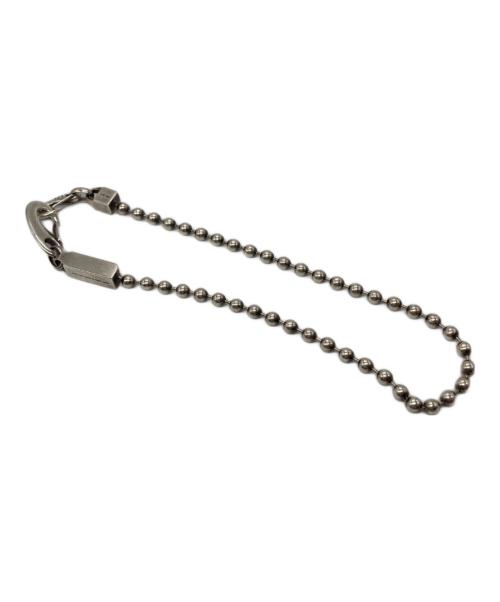 JAM HOME MADE&ready made（ジャムホームメイドアンドレディーメイド）JAM HOME MADE&ready made (ジャムホームメイドアンドレディーメイド) ボールチェーンウォレットチェーン シルバーの古着・服飾アイテム