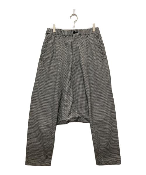 BLACK COMME des GARCONS（ブラックコムデギャルソン）BLACK COMME des GARCONS (ブラックコムデギャルソン) サルエルパンツ グレー サイズ:Lの古着・服飾アイテム