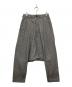 BLACK COMME des GARCONS（ブラックコムデギャルソン）の古着「サルエルパンツ」｜グレー
