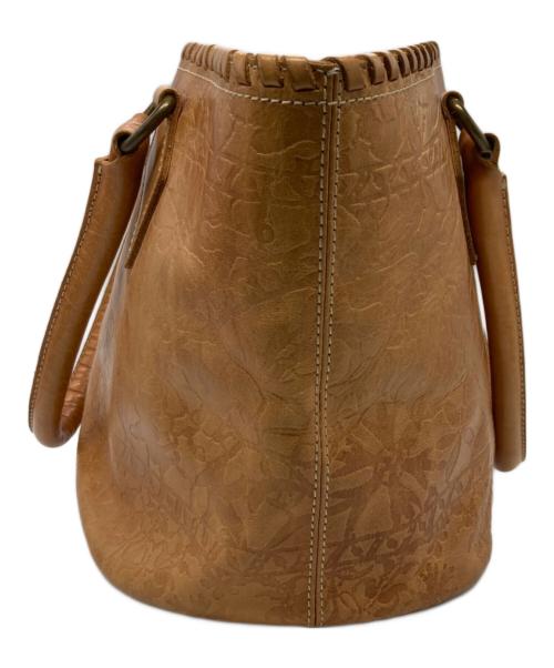Vivienne Westwood（ヴィヴィアンウエストウッド）Vivienne Westwood (ヴィヴィアンウエストウッド) レザートートバッグ ブラウンの古着・服飾アイテム