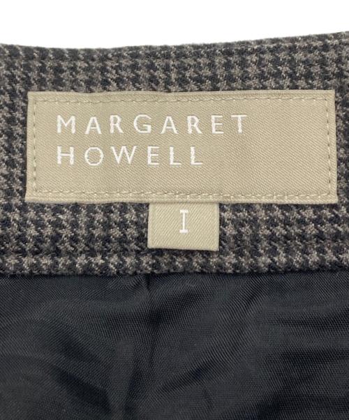 MARGARET HOWELL（マーガレットハウエル）MARGARET HOWELL (マーガレットハウエル) FINE FLANNEL スカート グレー サイズ:1の古着・服飾アイテム