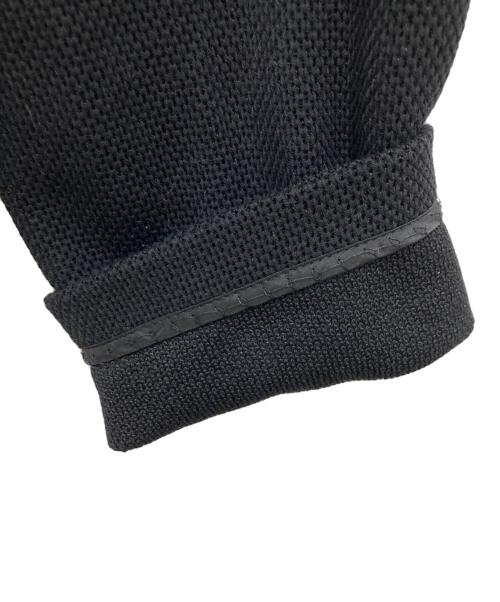 BALLSEY（ボールジィ）BALLSEY (ボールジィ) イギージャージー ショートカーディガン ブラック サイズ:36の古着・服飾アイテム