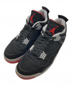 NIKEナイキ）の古着「Nike Air Jordan 4 Retro / エアジョーダン 4 レトロ」｜ブラック×レッド