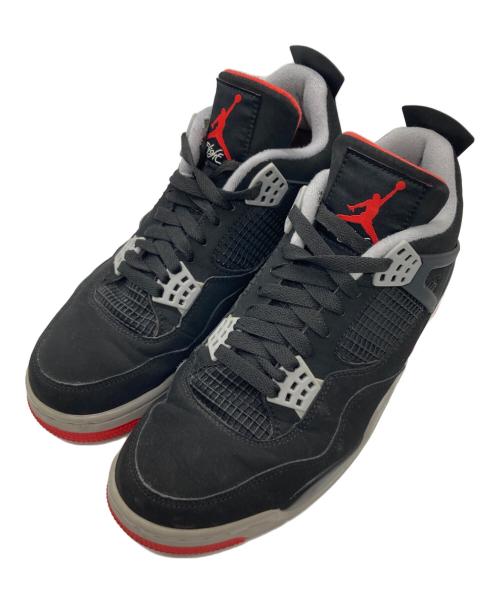 NIKE（ナイキ）NIKE (ナイキ) Nike Air Jordan 4 Retro / エアジョーダン 4 レトロ ブラック×レッド サイズ:27.5cmの古着・服飾アイテム