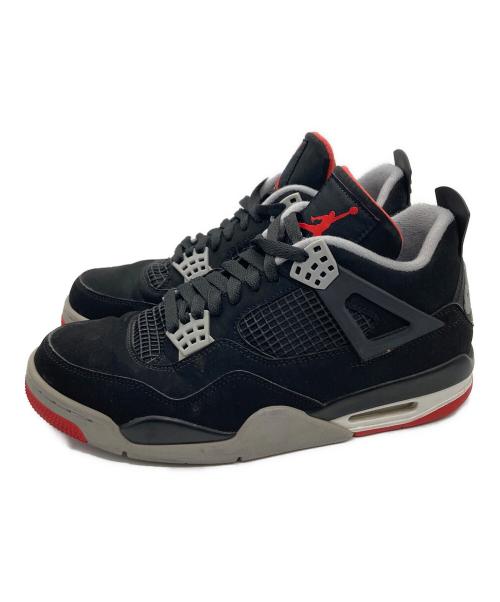 NIKE（ナイキ）NIKE (ナイキ) Nike Air Jordan 4 Retro / エアジョーダン 4 レトロ ブラック×レッド サイズ:27.5cmの古着・服飾アイテム