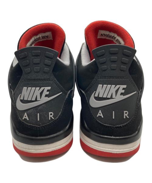 NIKE（ナイキ）NIKE (ナイキ) Nike Air Jordan 4 Retro / エアジョーダン 4 レトロ ブラック×レッド サイズ:27.5cmの古着・服飾アイテム