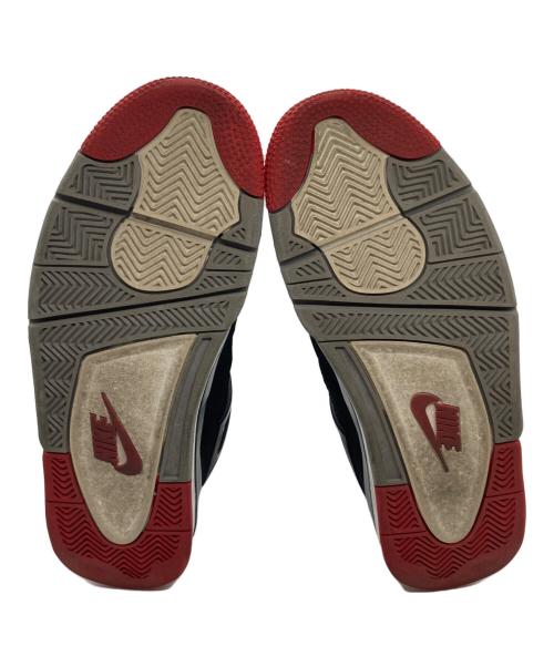 NIKE（ナイキ）NIKE (ナイキ) Nike Air Jordan 4 Retro / エアジョーダン 4 レトロ ブラック×レッド サイズ:27.5cmの古着・服飾アイテム