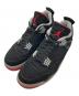 NIKE（ナイキ）の古着「Nike Air Jordan 4 Retro / エアジョーダン 4 レトロ」｜ブラック×レッド