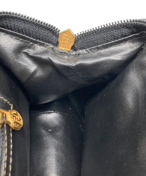FENDI（フェンディ）FENDI (フェンディ) ズッカ柄ミニボストンバッグ ブラウン サイズ:実寸サイズをご確認くださいの古着・服飾アイテム