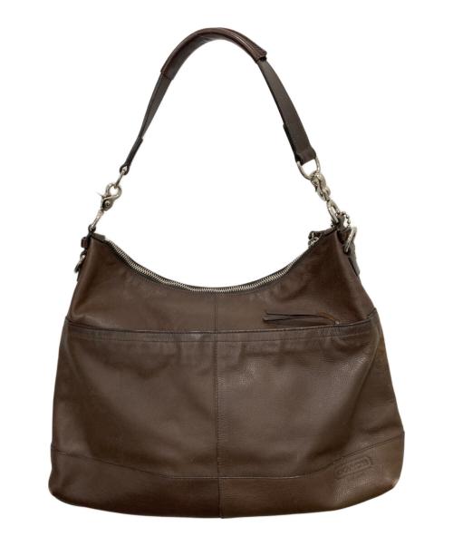 COACH（コーチ）COACH (コーチ) レザーバッグ ブラウンの古着・服飾アイテム