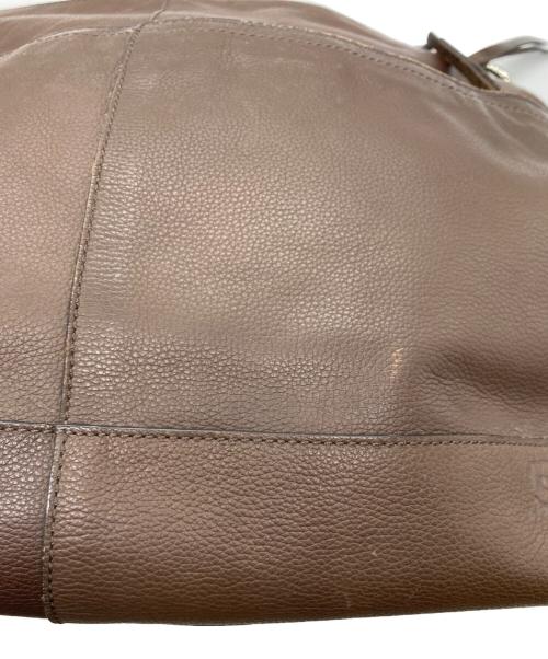 COACH（コーチ）COACH (コーチ) レザーバッグ ブラウンの古着・服飾アイテム