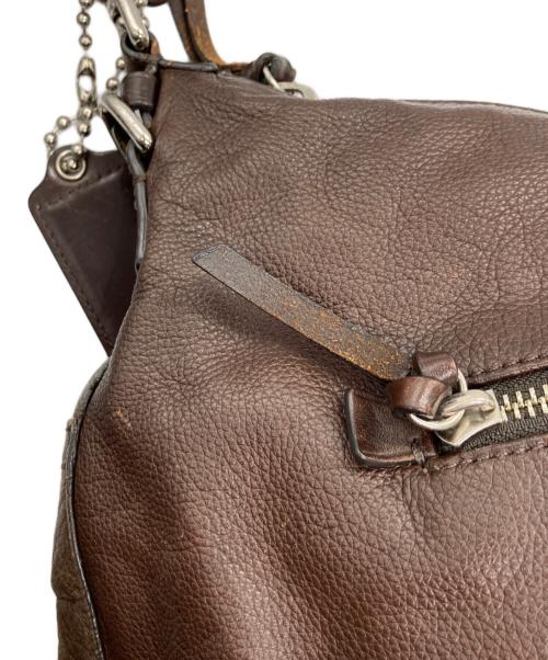 COACH（コーチ）COACH (コーチ) レザーバッグ ブラウンの古着・服飾アイテム
