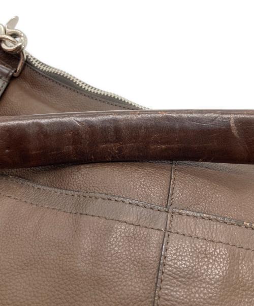 COACH（コーチ）COACH (コーチ) レザーバッグ ブラウンの古着・服飾アイテム
