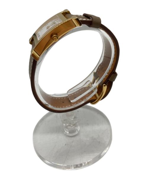 HERMES（エルメス）HERMES (エルメス) Hウォッチ ホワイトの古着・服飾アイテム