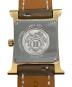 HERMES (エルメス) Hウォッチ ホワイト：110000円