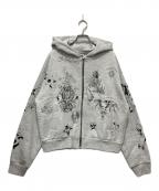 basketcaseバスケットケース）の古着「SAILOR, zip hoodie」｜グレー