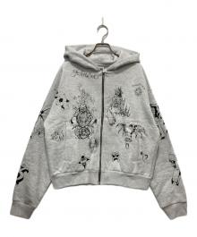 basketcase（バスケットケース）の古着「SAILOR, zip hoodie」｜グレー