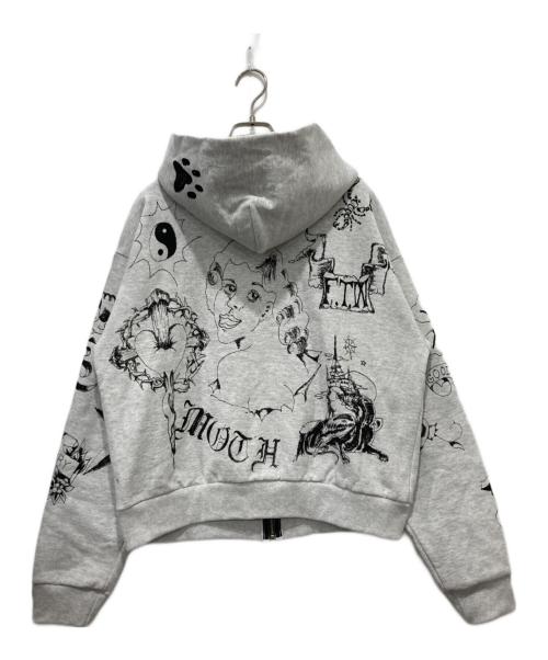 basketcase（バスケットケース）basketcase (バスケットケース) SAILOR, zip hoodie グレー サイズ:Ｓの古着・服飾アイテム