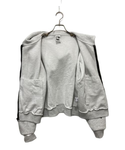 basketcase（バスケットケース）basketcase (バスケットケース) SAILOR, zip hoodie グレー サイズ:Ｓの古着・服飾アイテム