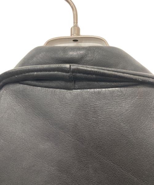 HARLEY-DAVIDSON（ハーレーダビッドソン）HARLEY-DAVIDSON (ハーレーダビッドソン) カウレザージャケット ブラック サイズ:Sの古着・服飾アイテム