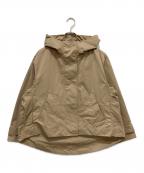 IENAイエナ）の古着「テントラインフードブルゾン」｜ベージュ