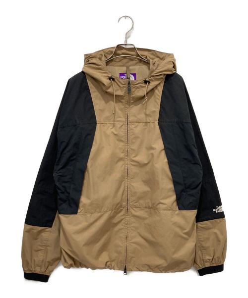 THE NORTHFACE PURPLELABEL（ザ・ノースフェイス パープルレーベル）THE NORTHFACE PURPLELABEL (ザ・ノースフェイス パープルレーベル) MOUNTAIN WIND PARKA ブラウン×ブラック サイズ:Lの古着・服飾アイテム