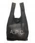 A.P.C.（アーペーセー）の古着「メッシュトートバッグ」｜ブラック