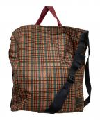 PORTER×MARNIポーター×マルニ）の古着「SHOULDER TOTE BAG」｜オレンジ×グリーン