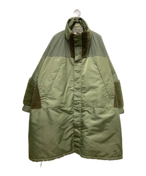 etsinta（エシンタ）etsinta (エシンタ) モンスター中綿オーバーコート カーキ サイズ:Mの古着・服飾アイテム