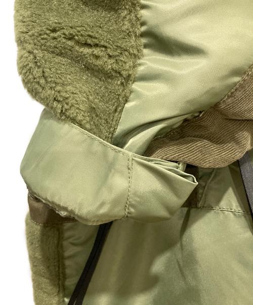 etsinta（エシンタ）etsinta (エシンタ) モンスター中綿オーバーコート カーキ サイズ:Mの古着・服飾アイテム