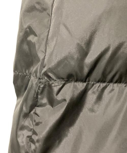 MM6 Maison Margiela（エムエムシックスメゾンマルジェラ）MM6 Maison Margiela (エムエムシックスメゾンマルジェラ) ヴァージンウールブレンドジップアップロングダウンジャケット ブラック サイズ:14(キッズサイズ)の古着・服飾アイテム