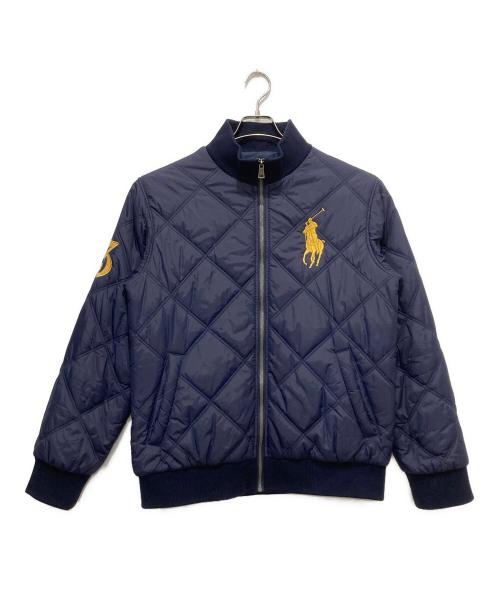 POLO RALPH LAUREN（ポロ・ラルフローレン）POLO RALPH LAUREN (ポロ・ラルフローレン) ビッグポニーキルティングジャケット ネイビー サイズ:XXLの古着・服飾アイテム