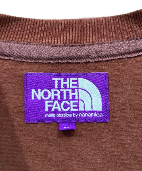 THE NORTHFACE PURPLELABEL（ザ・ノースフェイス パープルレーベル）THE NORTHFACE PURPLELABEL (ザ・ノースフェイス パープルレーベル) High Bulky Pocket Tee Brick ブラウン サイズ:Mの古着・服飾アイテム